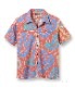 Lot No. SS38688 / COTTON LINEN SLUBYARN OPEN SHIRTS ��LEI HAWAIIAN STYLE��