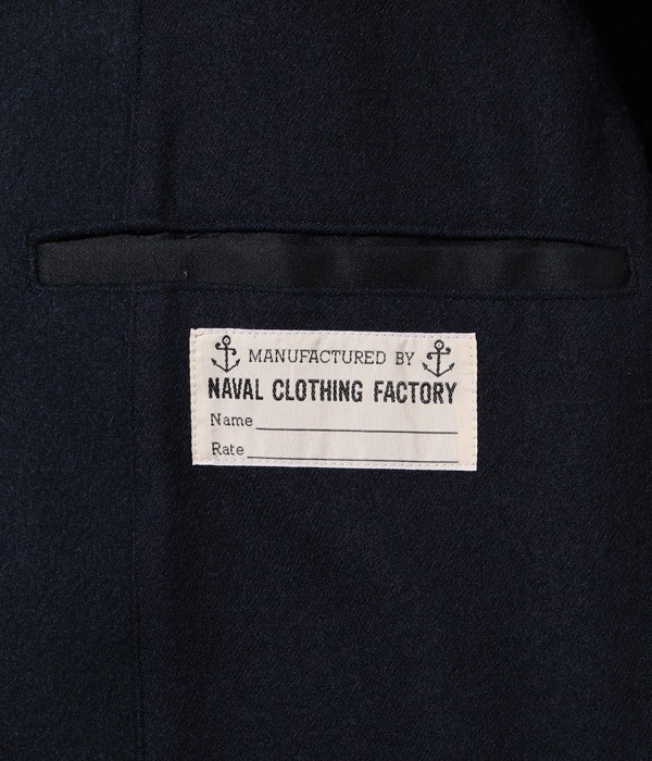Lot No. BR14146 / PEA-COAT ��LONG MODEL WOOL LINING NAVAL CLOTHING FACTORY��