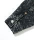 Lot No. SC15650H / 14.25oz. BLACK DENIM JACKET 1953 AGED MODEL