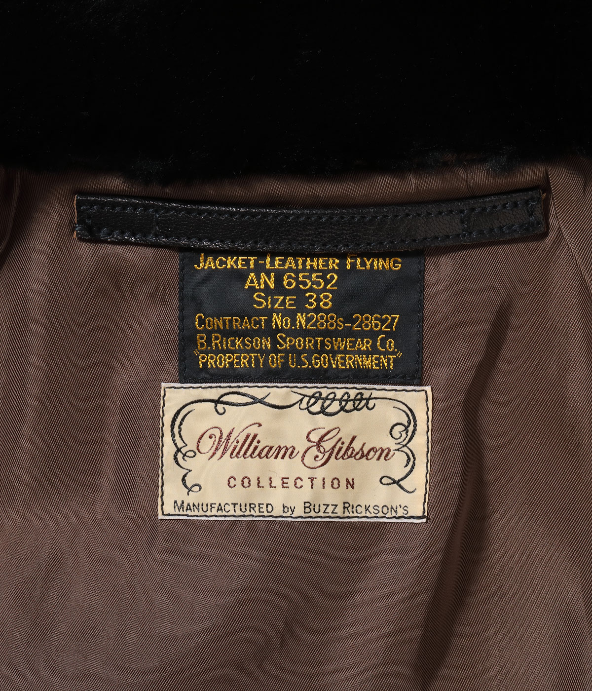 Lot No. BR80671 / WILLIAM GIBSON COLLECTION BLACK AN6552