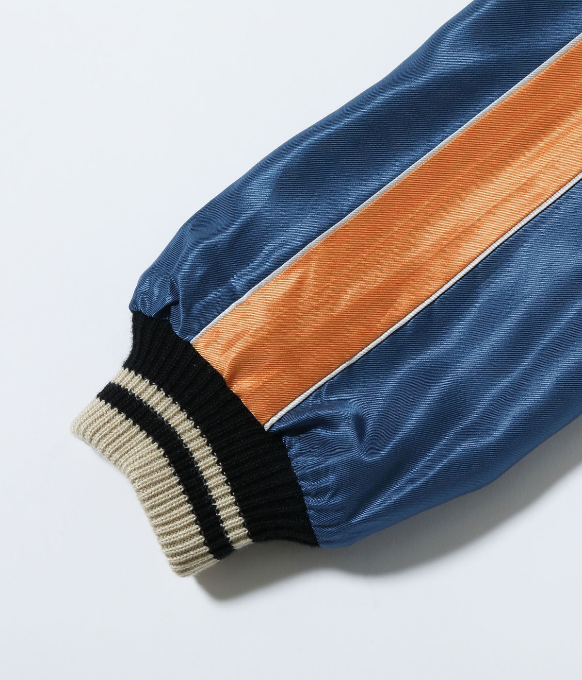 Lot No. TT15877-125 / Mid 1950s Style Acetate Souvenir Jacket ��TIGER HEAD�� �� ��JAPAN MAP��