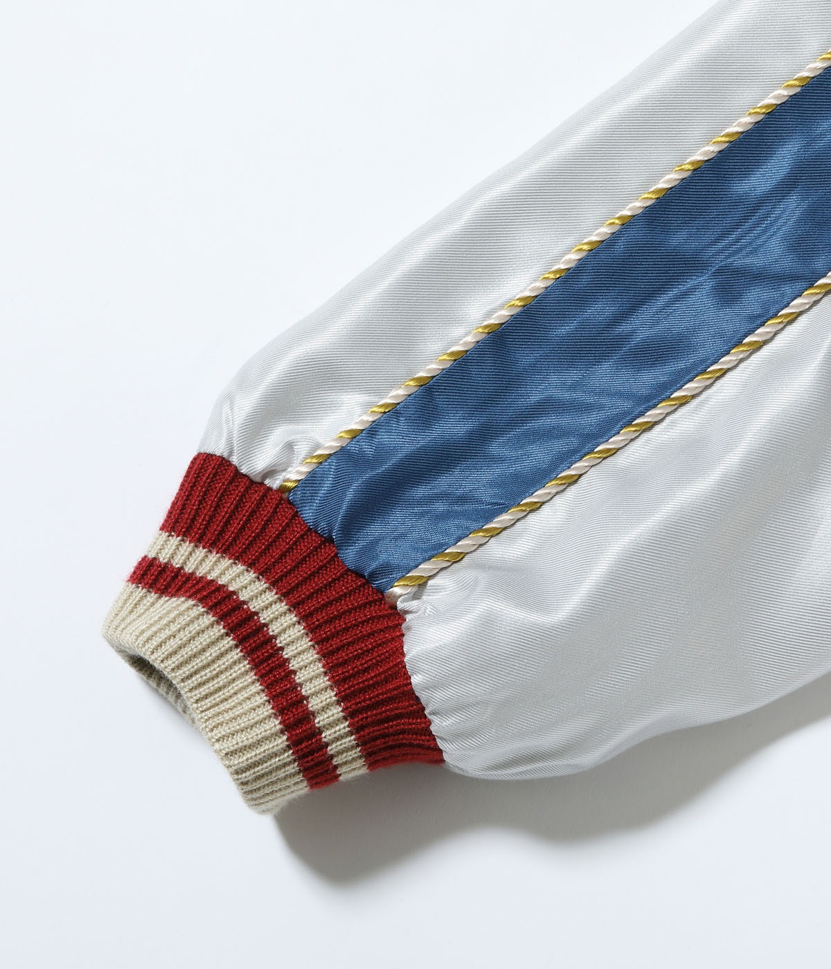 Lot No. TT15877-125 / Mid 1950s Style Acetate Souvenir Jacket ��TIGER HEAD�� �� ��JAPAN MAP��