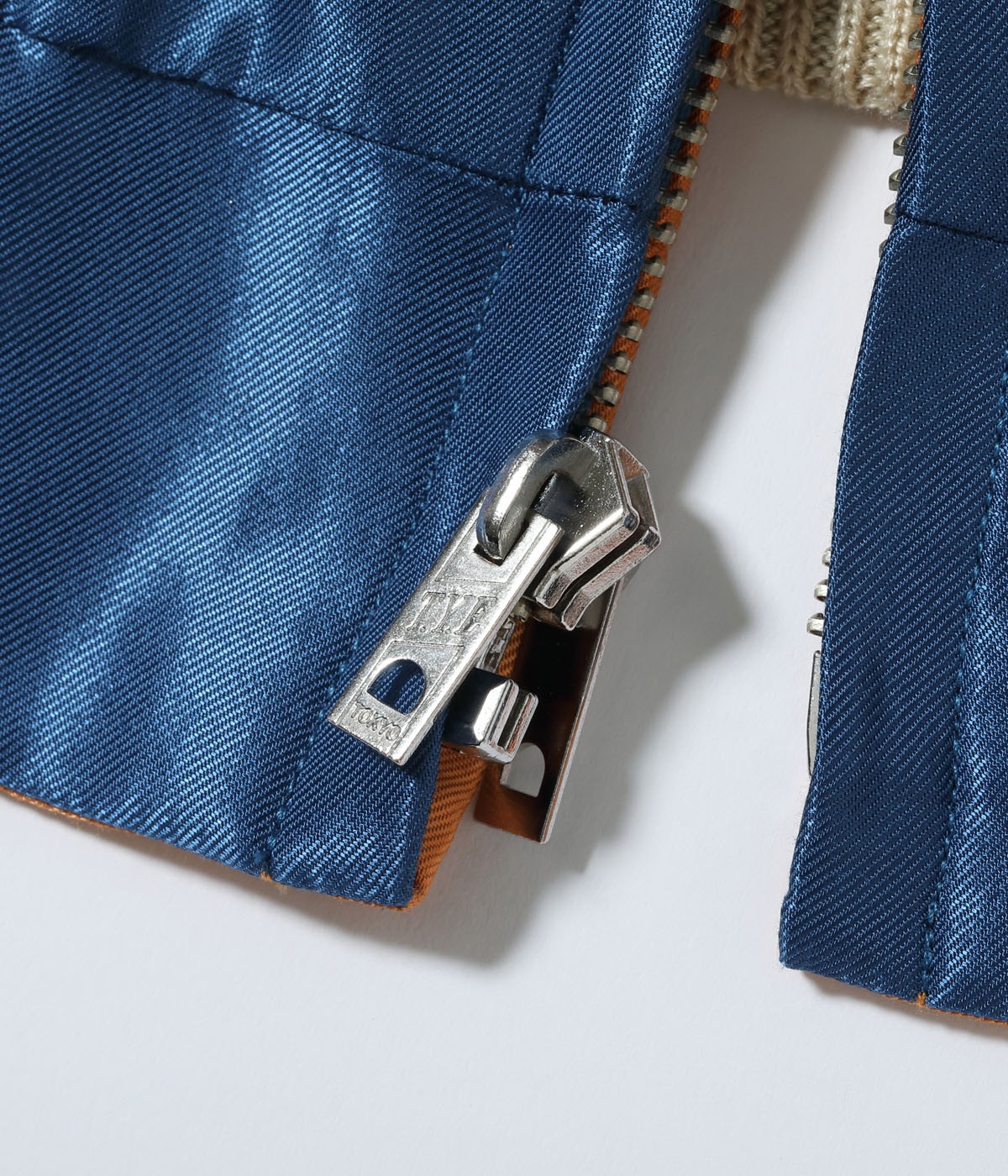 Lot No. TT15877-125 / Mid 1950s Style Acetate Souvenir Jacket ��TIGER HEAD�� �� ��JAPAN MAP��