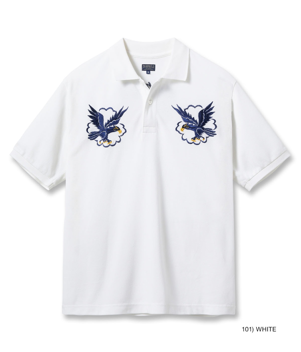 Lot No. TT79747 / SUKA POLO SHIRT EMBROIDERED ��TIGER & DRAGON��