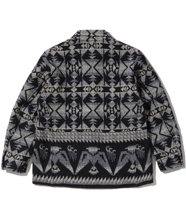 Lot No. SC14991 / NATIVE AMERICAN COTTON �� WOOL BLANKET JACKET