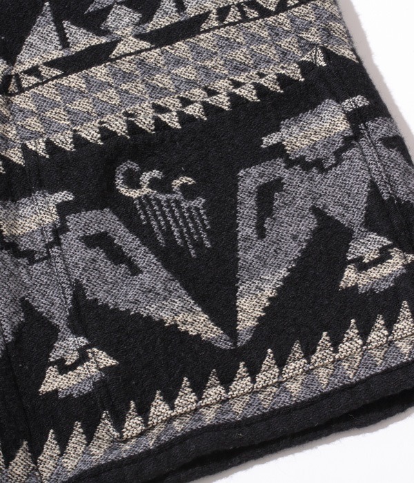 Lot No. SC14991 / NATIVE AMERICAN COTTON �� WOOL BLANKET JACKET