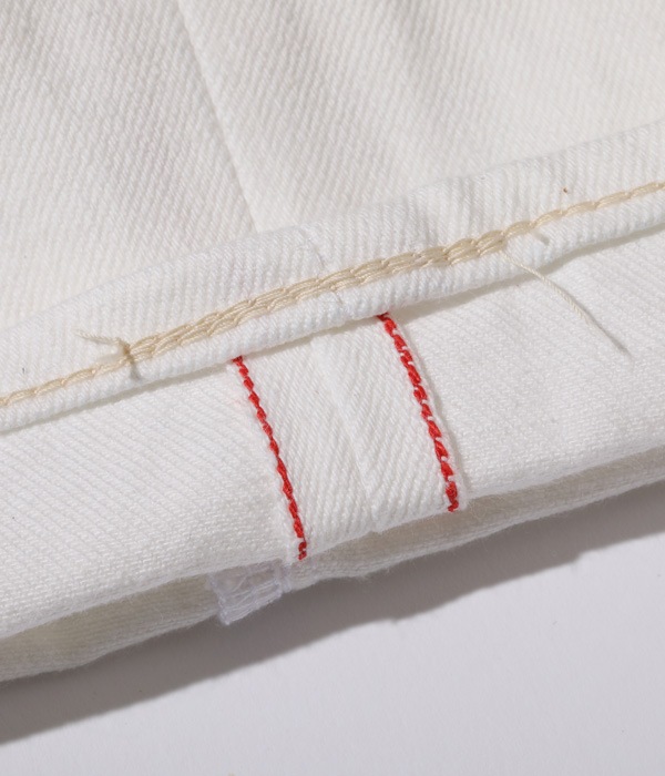 Lot No. SC42375 / 12oz. WHITE DENIM 2021 MODEL (SLIM TAPERED)