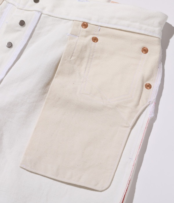Lot No. SC42375 / 12oz. WHITE DENIM 2021 MODEL (SLIM TAPERED)