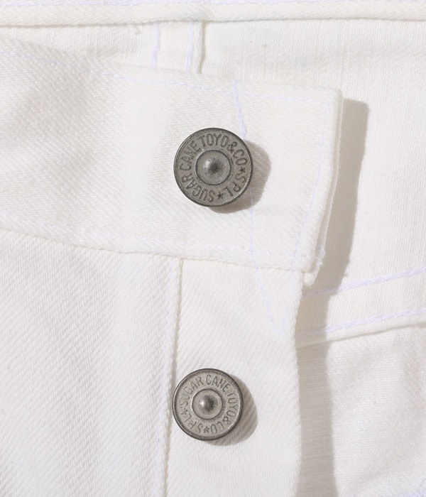 Lot No. SC42375 / 12oz. WHITE DENIM 2021 MODEL (SLIM TAPERED)