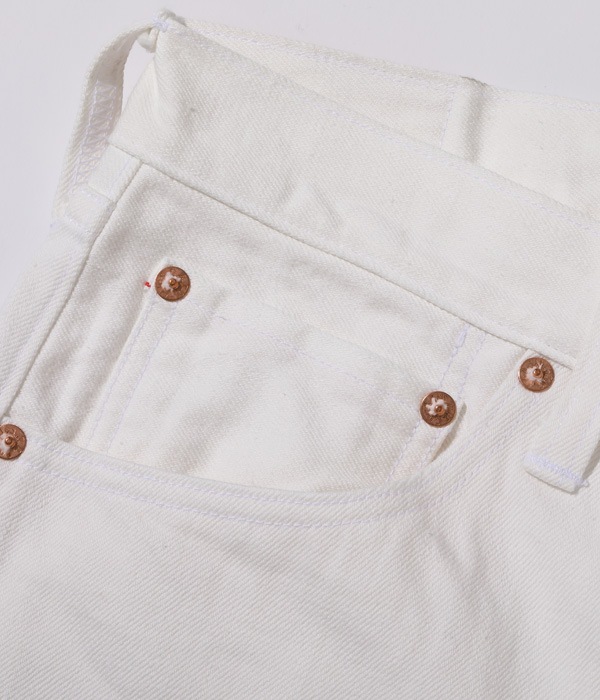Lot No. SC42375 / 12oz. WHITE DENIM 2021 MODEL (SLIM TAPERED)