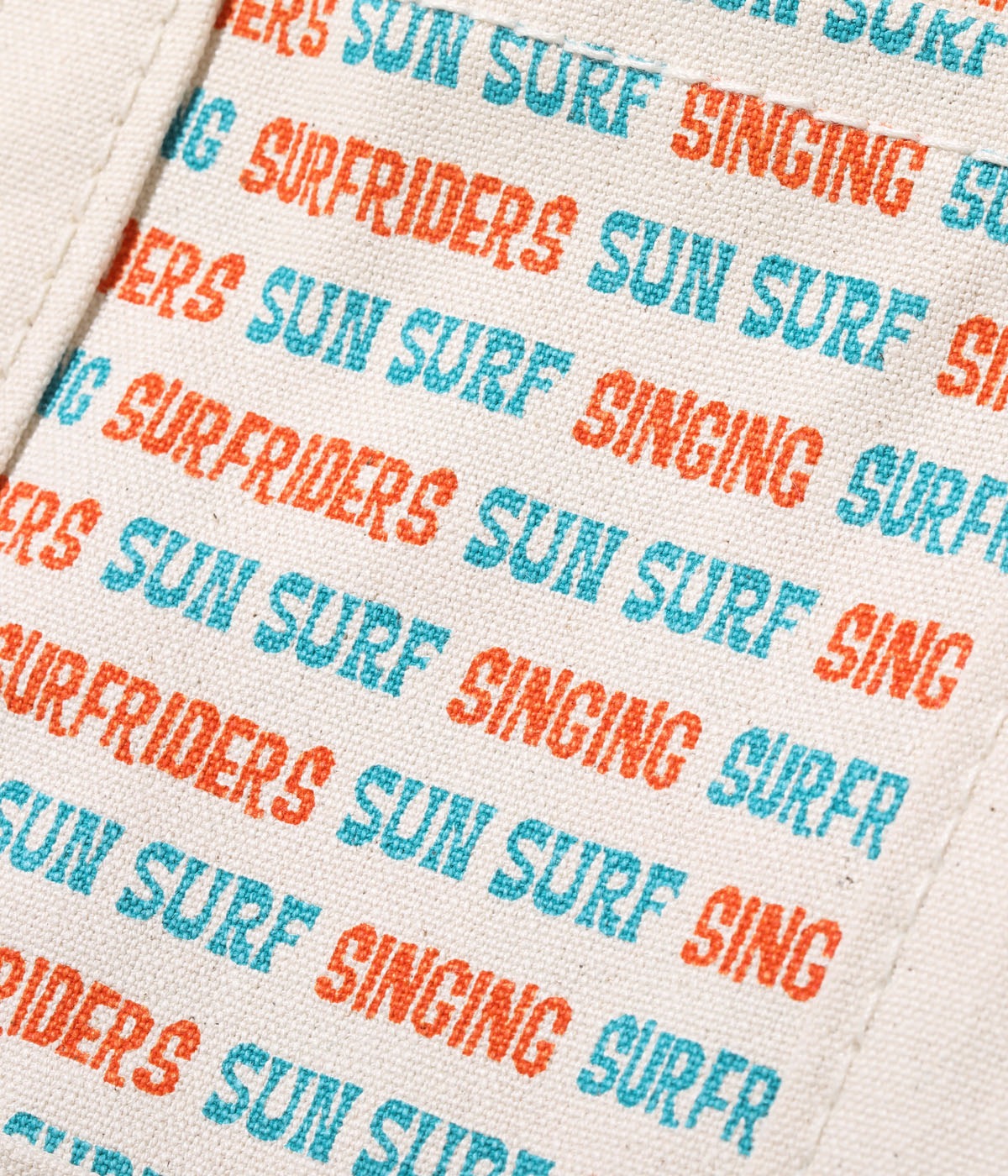 Lot No. SS02795 / COTTON CANVAS TOTE BAG SUNSURF LOGO (SMALL)
