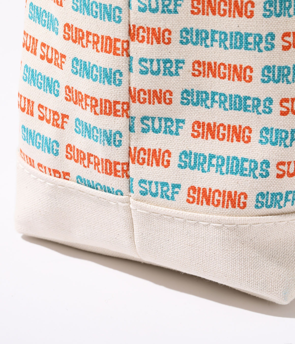 Lot No. SS02795 / COTTON CANVAS TOTE BAG SUNSURF LOGO (SMALL)