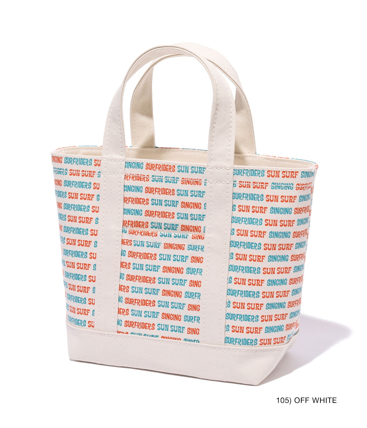 Lot No. SS02795 / COTTON CANVAS TOTE BAG SUNSURF LOGO (SMALL)
