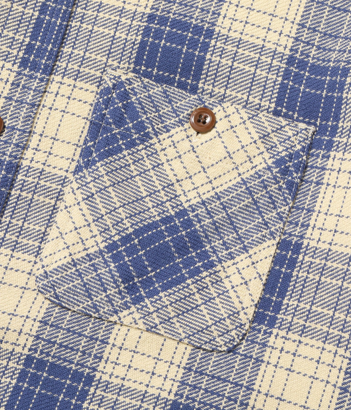 Lot No. SC29358 / TWILL CHECK WORK SHIRT