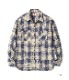 Lot No. SC29358 / TWILL CHECK WORK SHIRT
