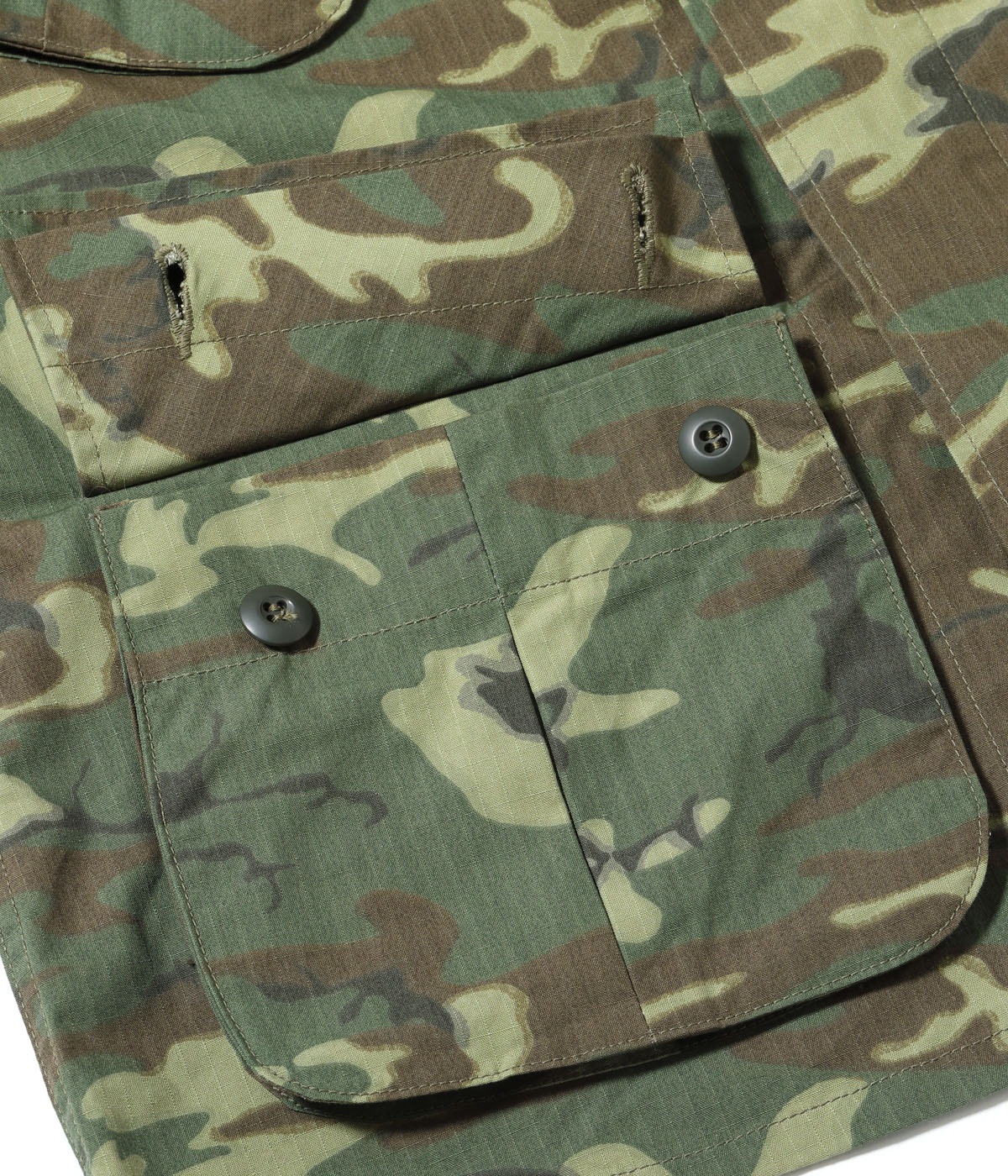 Lot No. BR15691 / COAT, MAN'S, CAMOUFLAGE, COTTON, WIND, RESISTANT, POPLIN, CLASS 2