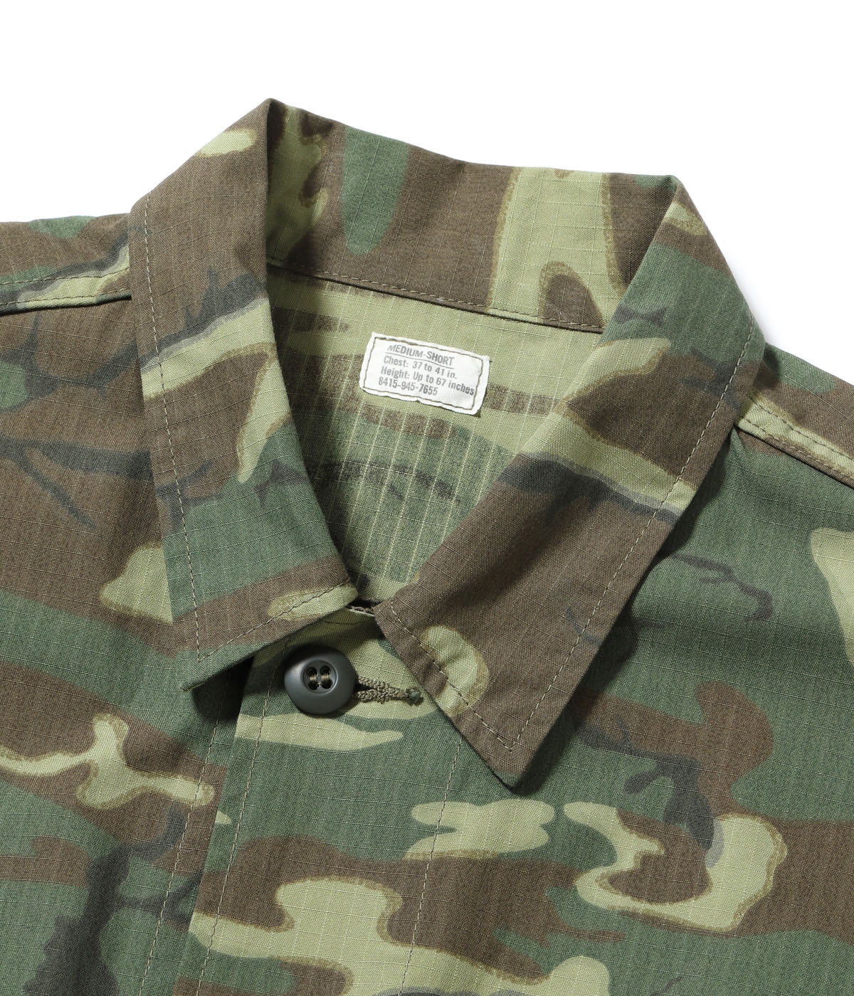 Lot No. BR15691 / COAT, MAN'S, CAMOUFLAGE, COTTON, WIND, RESISTANT, POPLIN, CLASS 2