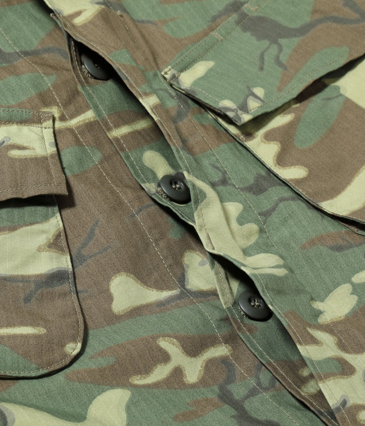 Lot No. BR15691 / COAT, MAN'S, CAMOUFLAGE, COTTON, WIND, RESISTANT, POPLIN, CLASS 2