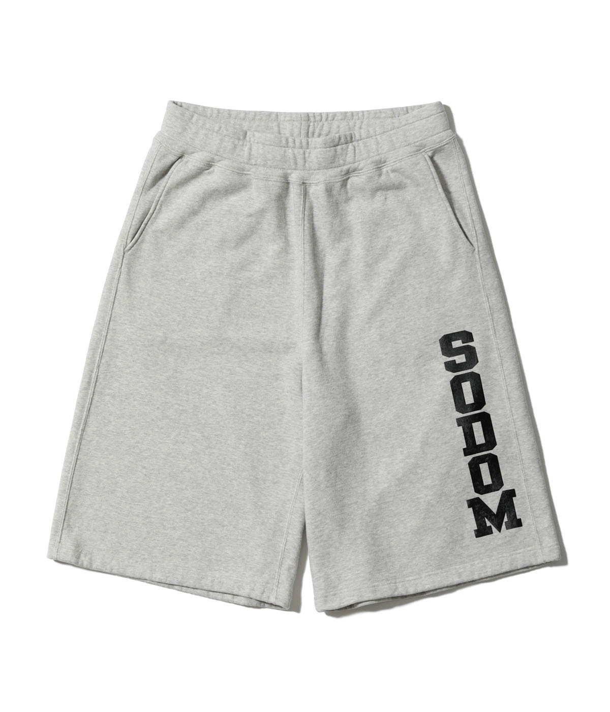 Lot No. MO52517 / MODUCT SWEAT BAGGY SHORTS SODOM UNIVERSITY