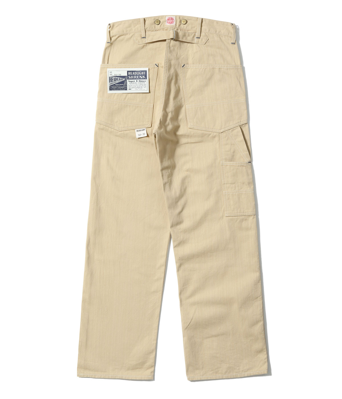 Lot No. HD42656 / HEADLIGHT 10oz. RANDOM HBT WORK DUNGAREES