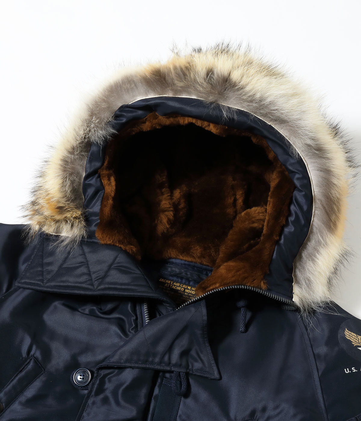 2026ǯ��������ͽ�� / Lot No. BR15932 / Type N-3A BROWN HOOD MOUTON ��BUZZ RICKSON CLOTHING CO., INC.��