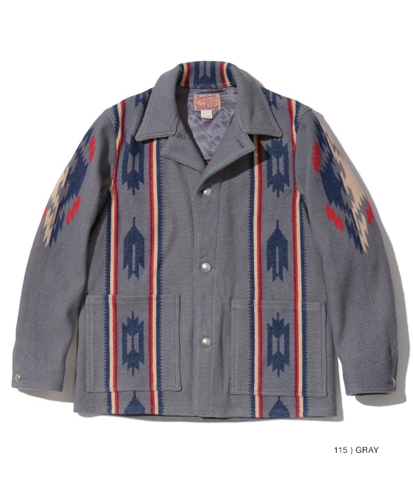 Lot No. SC14992 / NATIVE AMERICAN WOOL BLANKET JACKET