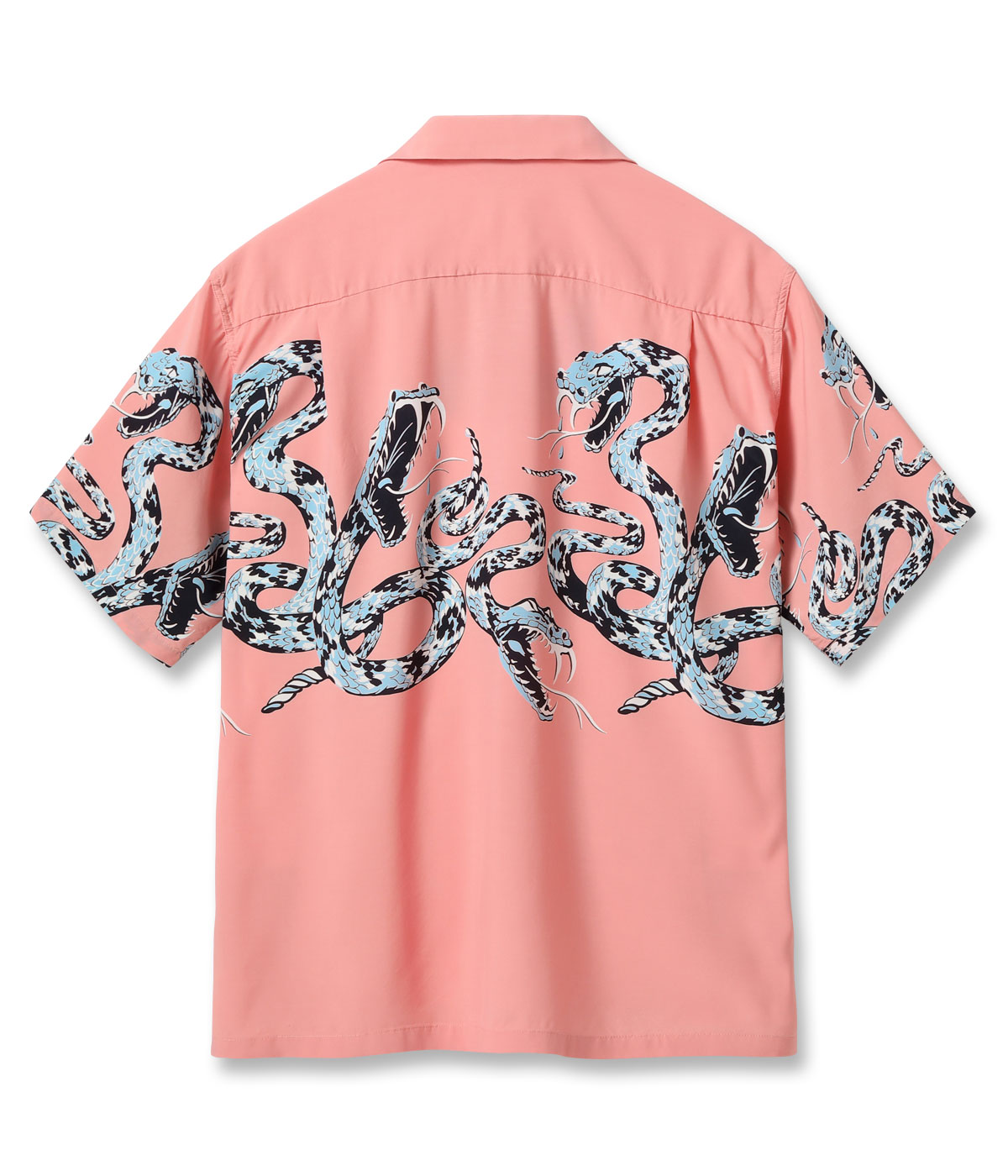 Lot No. SH39486 / HIGH DENSITY RAYON OPEN SHIRT RATTLE SNAKE