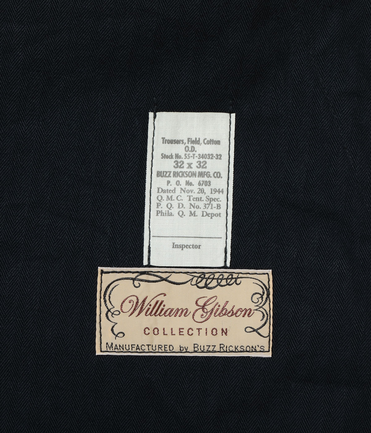 Lot No. BR42593 / WILLIAM GIBSON COLLECTION BLACK M-1943
