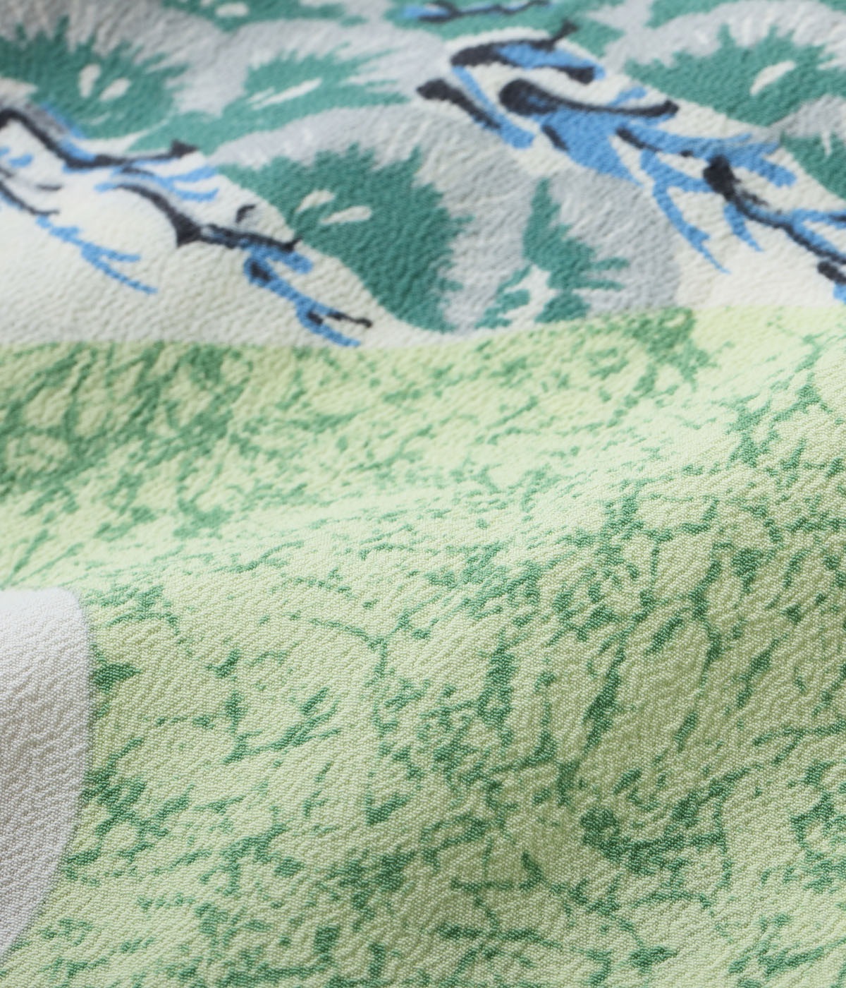Lot No. SS39614 / RAYON HAWAIIAN SHIRT ��JAPANESE QUAINT DESIGN��