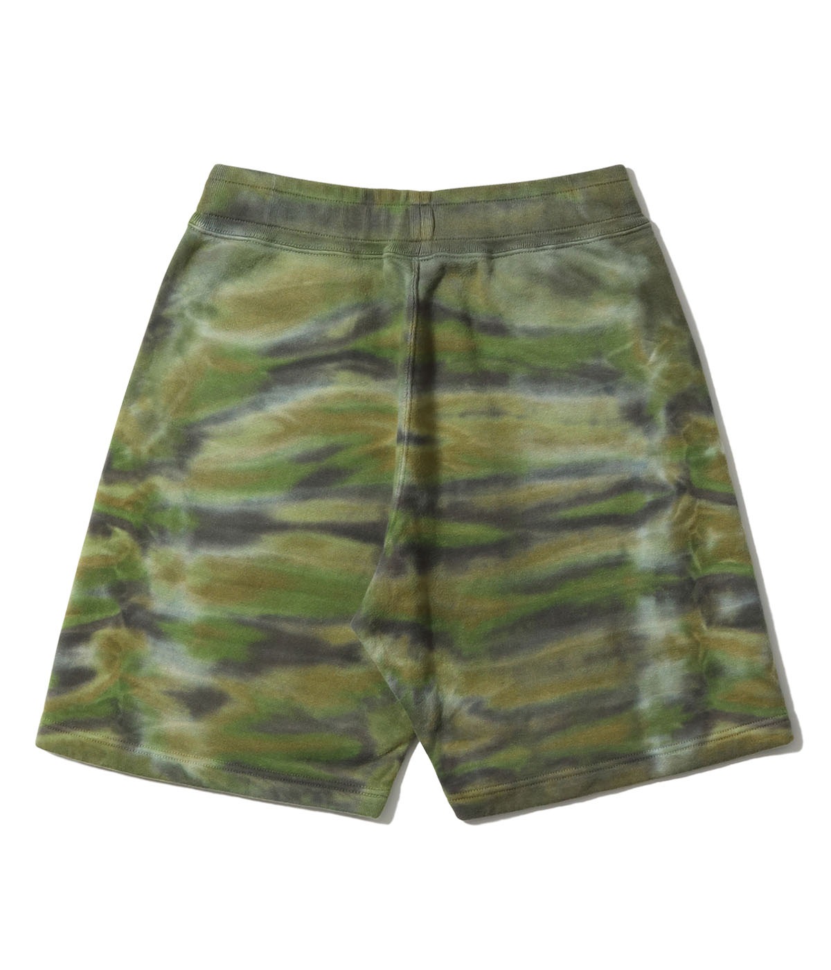 Lot No. BR52659 / TIE DYE CAMOUFLAGE SWEAT SHORTS