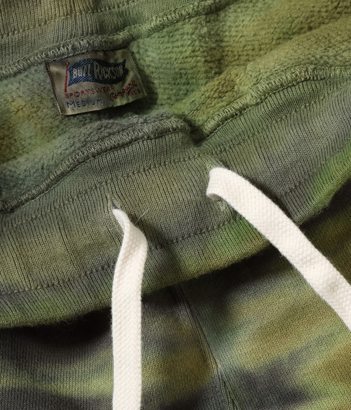 Lot No. BR52659 / TIE DYE CAMOUFLAGE SWEAT SHORTS