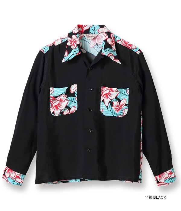 Lot No. SS28422 / SUN SURF SPECIAL EDITION ��HULA GIRL�� (LONG SLEEVE)