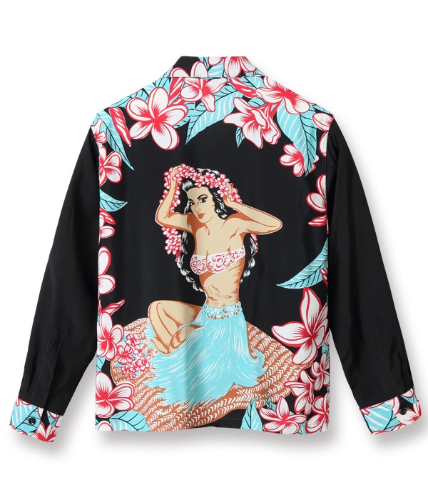 Lot No. SS28422 / SUN SURF SPECIAL EDITION ��HULA GIRL�� (LONG SLEEVE)