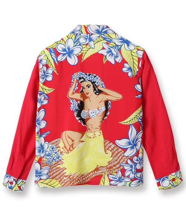 Lot No. SS28422 / SUN SURF SPECIAL EDITION ��HULA GIRL�� (LONG SLEEVE)