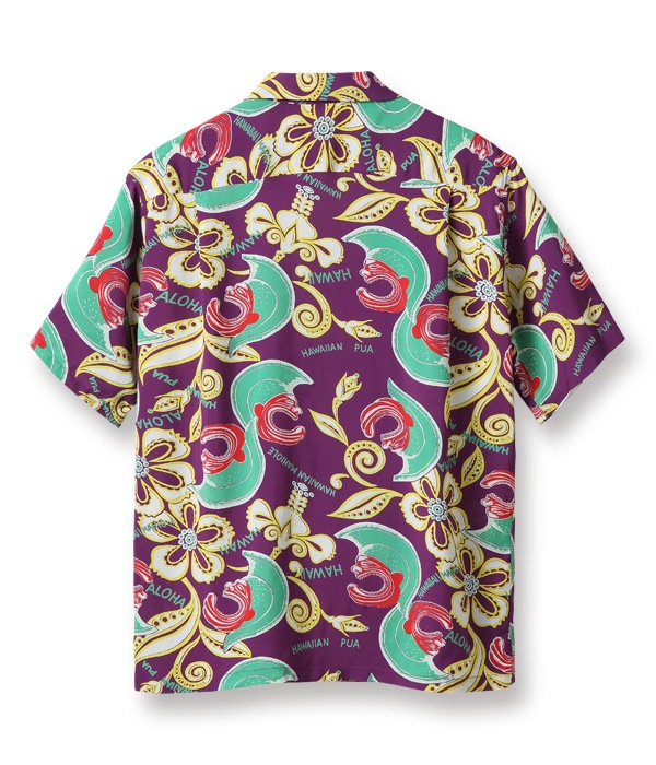 Lot No. SS38333 / RAYON HAWAIIAN SHIRT ��MAHIOLE��