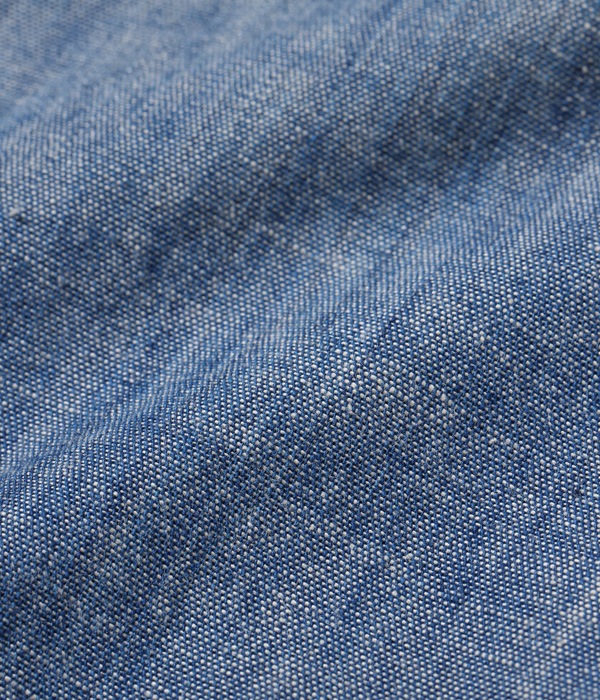 Lot No. BR29184 / BLUE CHAMBRAY WORK SHIRTS ��BUZZ RICKSON'S 30th ANNIVERSARY MODEL WITH EMBROIDERED��