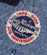 Lot No. BR29184 / BLUE CHAMBRAY WORK SHIRTS ��BUZZ RICKSON'S 30th ANNIVERSARY MODEL WITH EMBROIDERED��