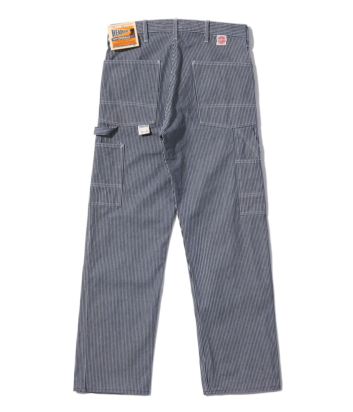 Lot No. HD42457 / HEADLIGHT 11oz. HICKORY STRIPE DUNGAREES