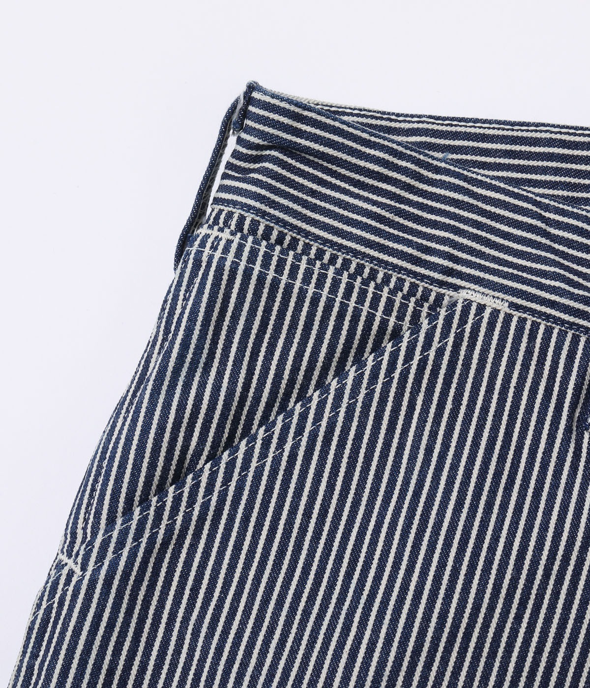 Lot No. HD42457 / HEADLIGHT 11oz. HICKORY STRIPE DUNGAREES