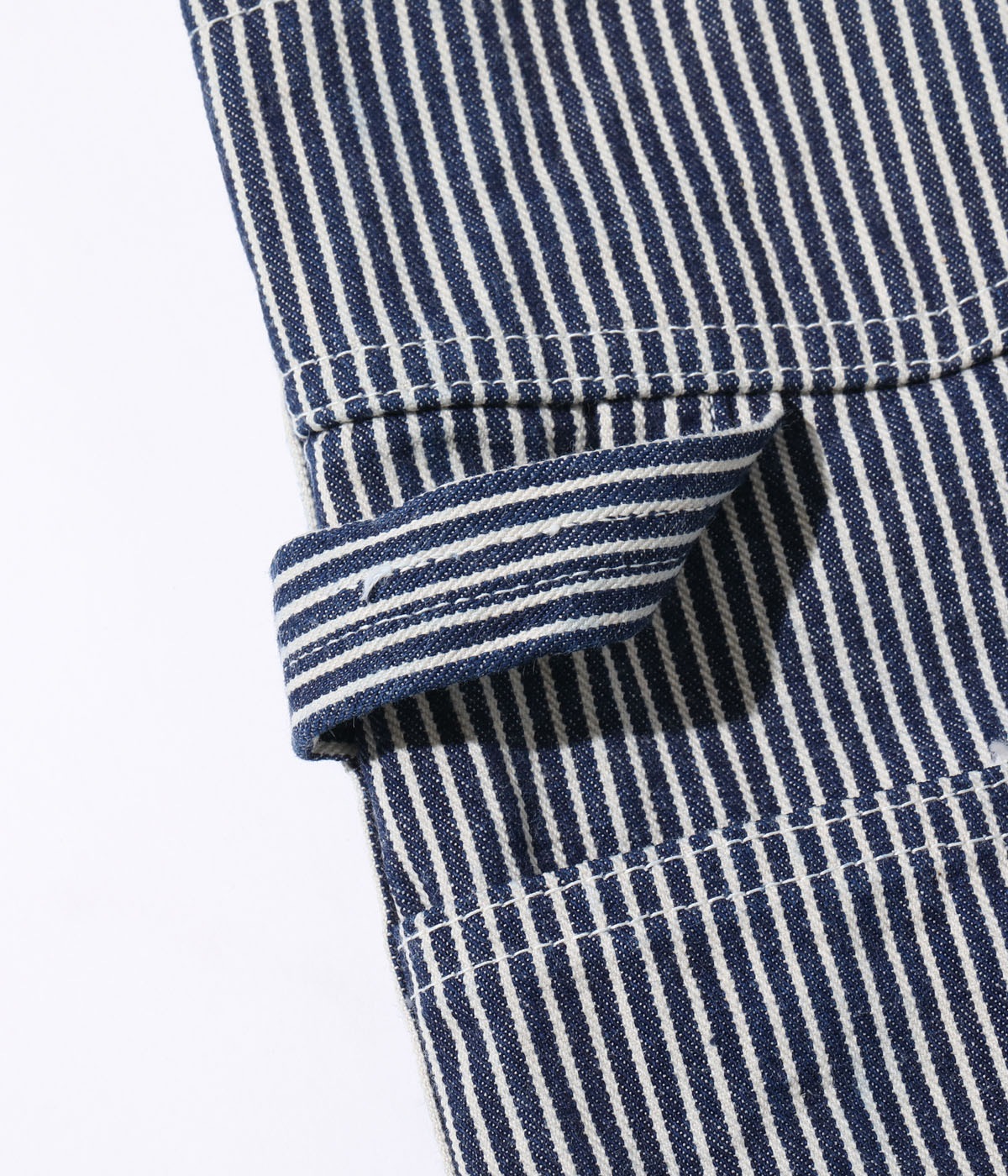 Lot No. HD42457 / HEADLIGHT 11oz. HICKORY STRIPE DUNGAREES