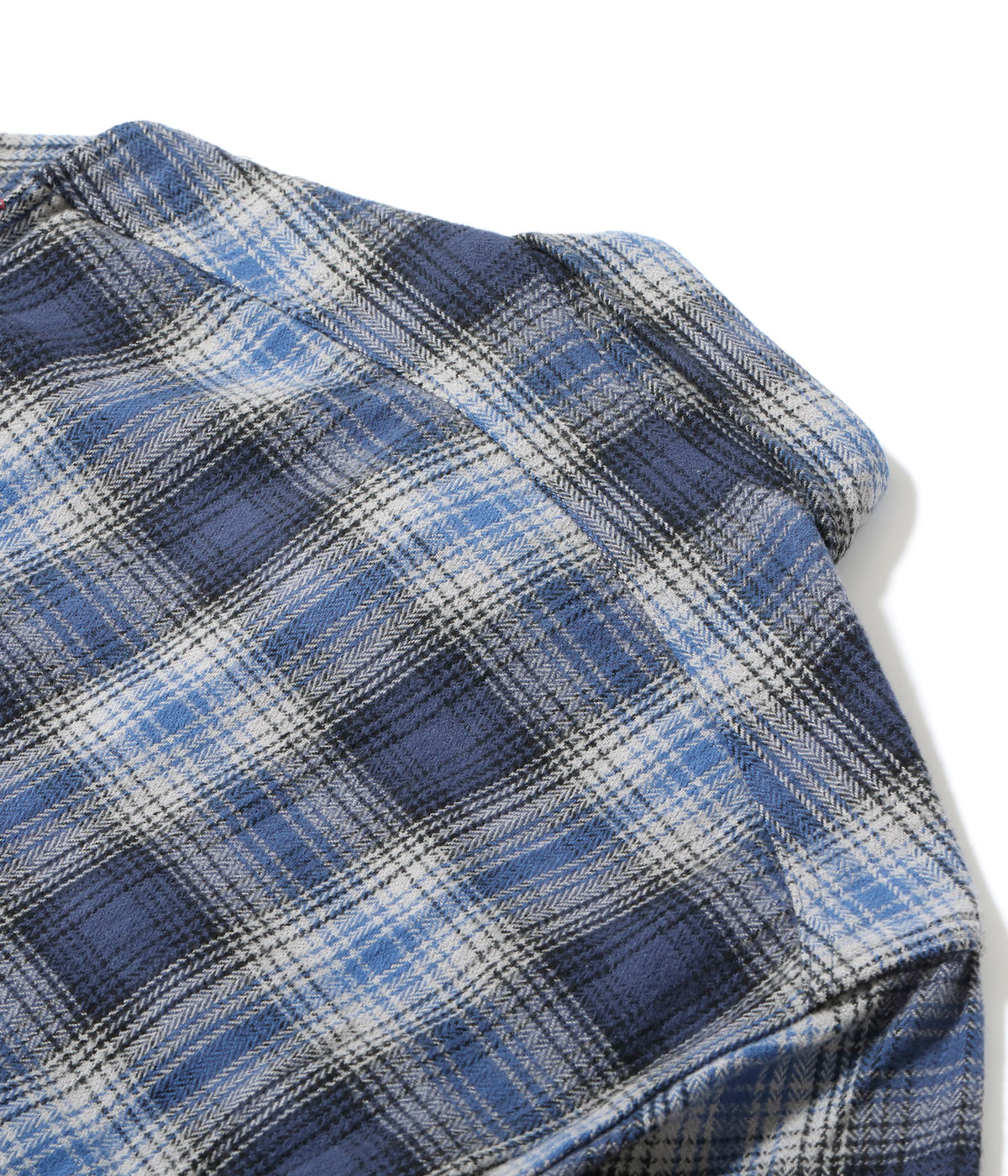 Lot No. SC29584 / FICTION ROMANCE HERRINGBONE TWILL CHECK WORK SHIRT