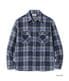 Lot No. SC29584 / FICTION ROMANCE HERRINGBONE TWILL CHECK WORK SHIRT