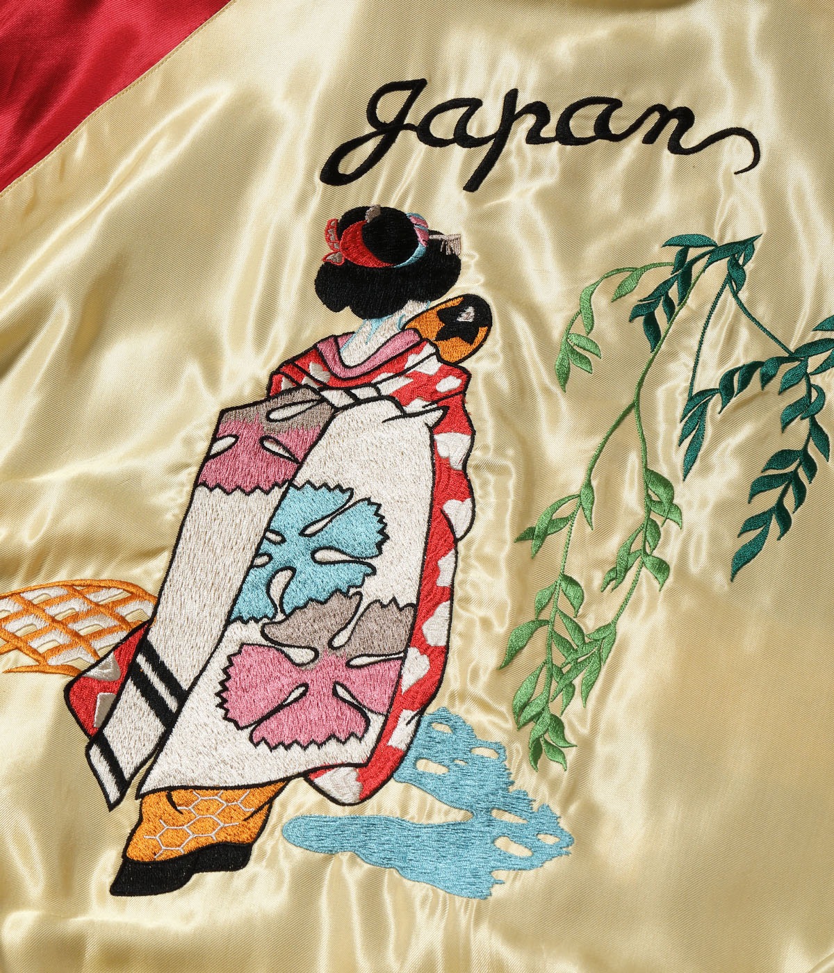 2026ǯ2��5������ / Lot No. TT15877-219 / Early 1950s Style Acetate Souvenir Jacket ��USS PRINCETON�� �� ��MAIKO��