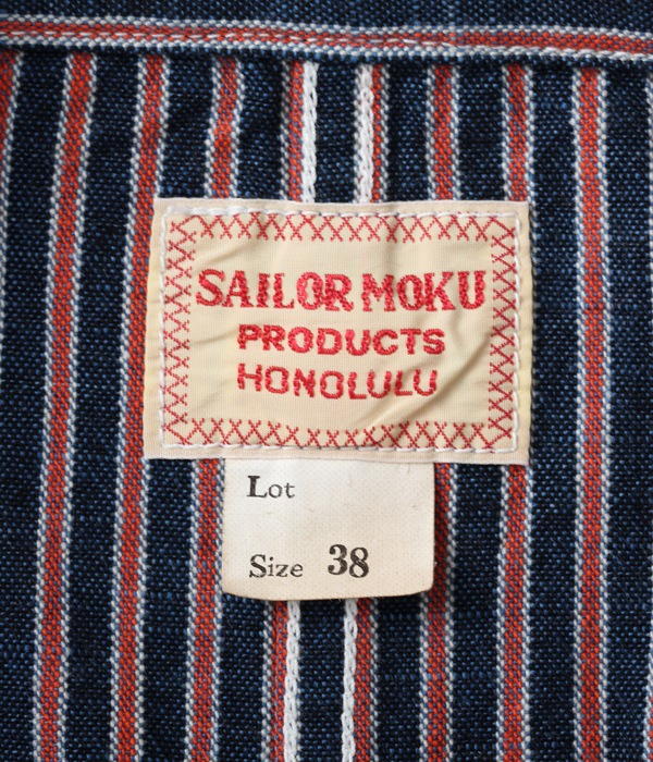 Lot No. SS14589 / SAILOR MOKU PRODUCTS 10.25oz. SENSUJI WORK JACKET