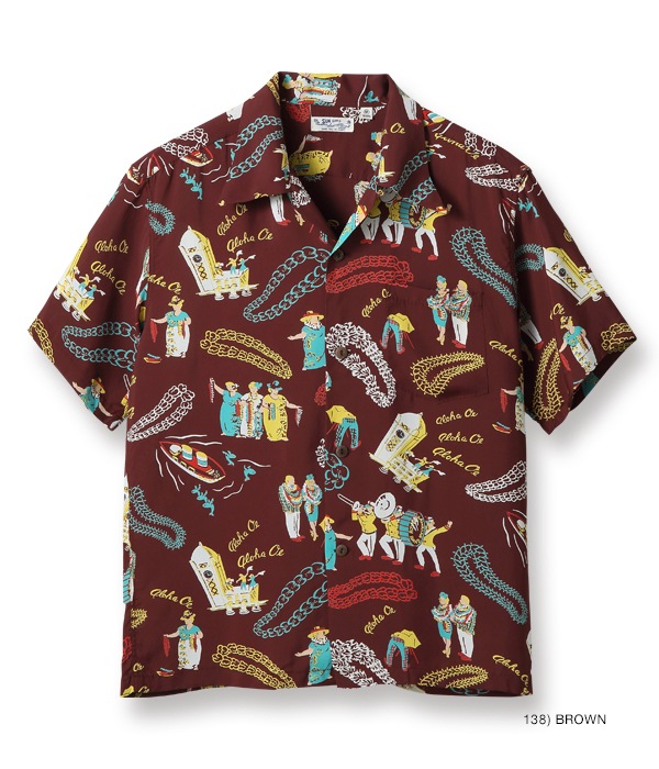 Lot No. SS38320 / RAYON HAWAIIAN SHIRT ��ALOHA OE��