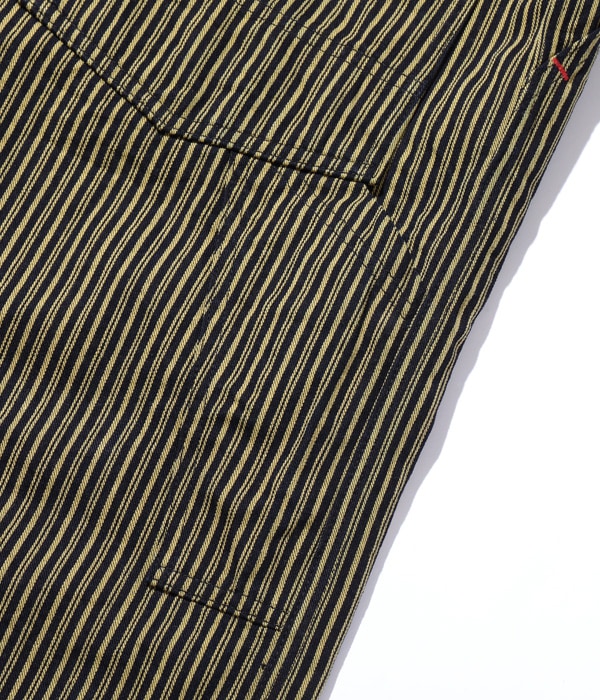 Lot No. SC42304 / FICTION ROMANCE 11oz. BROWN LIBERTY STRIPE WORK PANTS