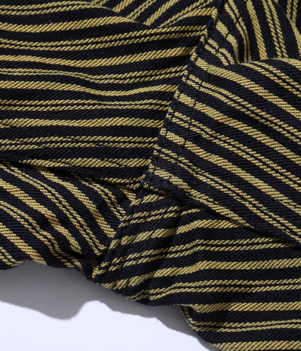 Lot No. SC42304 / FICTION ROMANCE 11oz. BROWN LIBERTY STRIPE WORK PANTS