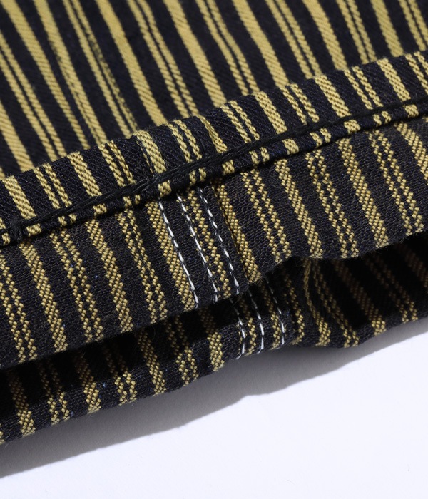 Lot No. SC42304 / FICTION ROMANCE 11oz. BROWN LIBERTY STRIPE WORK PANTS