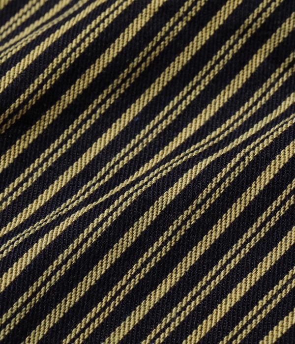 Lot No. SC42304 / FICTION ROMANCE 11oz. BROWN LIBERTY STRIPE WORK PANTS