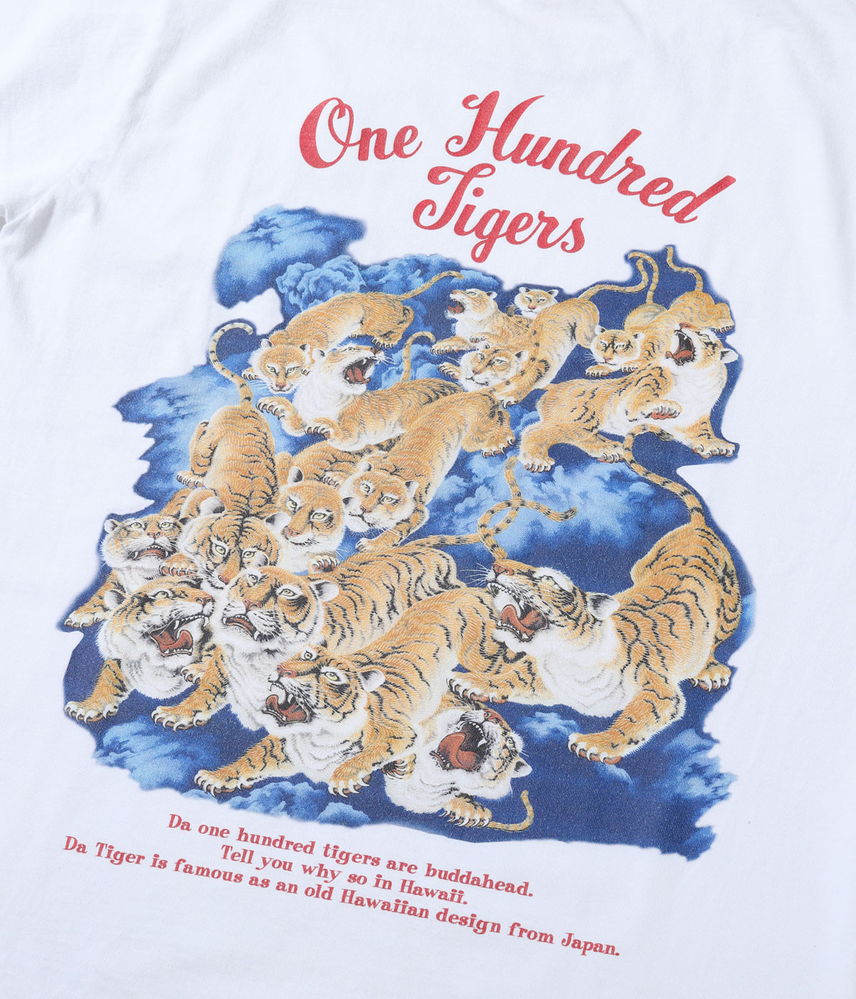 Lot No. SS79162 / SUNSURF PRINT T-SHIRTS ONE HUNDRED TIGERS